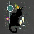 thumbnail image 2 of CafePress - Chat Noir New Years Party C Maternity Dark T Shirt - Maternity Dark T-Shirt, 2 of 3