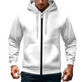thumbnail image 3 of Coupe-vent Léger pour Hommes - Imperméable Respirant avec Poches Zippées, Vêtements de Sport Extérieurs pour Randonnée Course, Veste Décontractée Quotidienne, 3 of 8