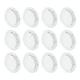 thumbnail image 1 of Cubierta de ventilación circular de 12 piezas Soffit Vent 53mm/2.1" Acero inoxidable Cubierta de ventilación Soffit Blanca, 1 of 7