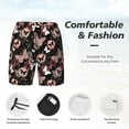 thumbnail image 3 of KLL Butterflies1 for Mens Swim Trunks Quick Dry Swim Shorts with Built-in Compression Liner Funny Swimwear Bathing Suits-3X-Large, 3 of 6
