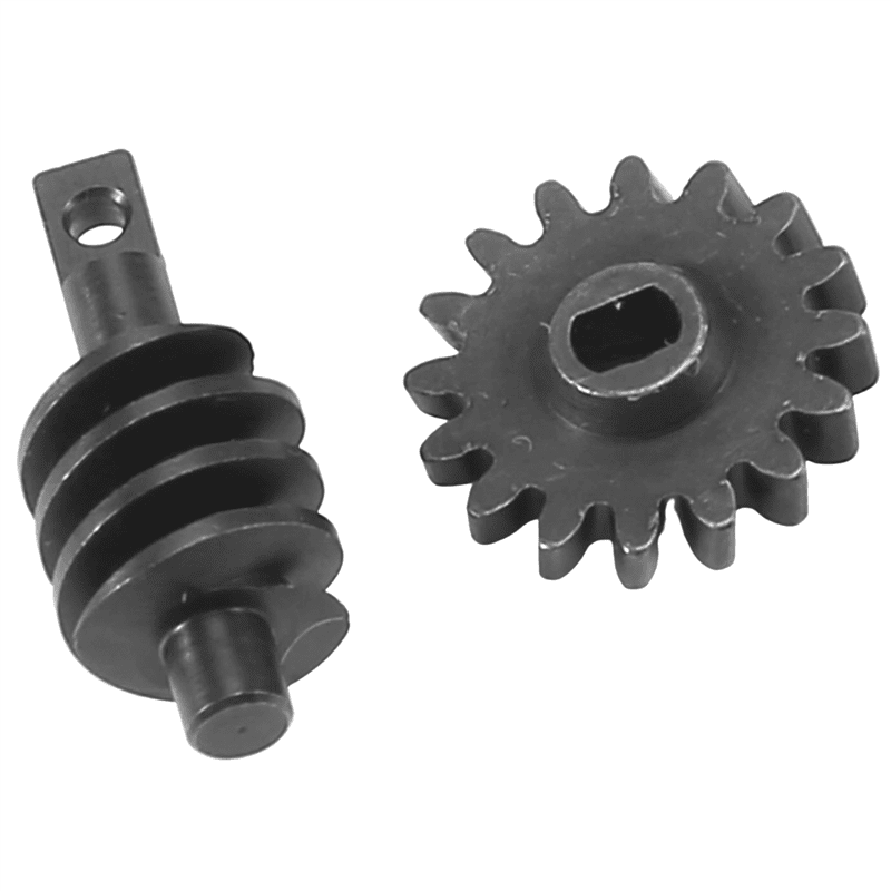 16T Steel Gears Overdrive OD Differential Gears for Axial SCX24