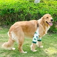 thumbnail image 5 of Harikaji Dog Elbow Protector, Dog Front Leg Recovery Protector for Prevent Licking Wound, Elbow Protectors with Mesh Pad for Medium Large Dogs Car L, 5 of 5