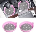 thumbnail image 4 of 2 Pack Bling Car Cup Holder Coasters with Non-Slip Base Coaster Universal, 4 of 13