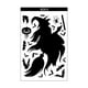 thumbnail image 1 of Etiqueta de la ventana Irfora Etiqueta de la ventana Scary Creepy Glass Window Decal Ventana de doble cara se aferra para Halloween Dress Up Etiqueta adhesiva Decoración de regalo de Hallowe Irfora Etiqueta de la ventana, 1 of 5