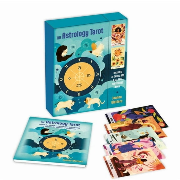 The Astrology Tarot: Includes a Full Deck of 78 Specially Commissioned Tarot Cards and a 64-Page Illustrated Book, (Paperback)