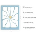 thumbnail image 2 of HAUS AND HUES Blue Aesthetic Daisy Artwork - Indie Posters for Room Aesthetic, Blue Posters for Room Aesthetic Posters, Indie Kid Room Posters, Trendy Posters, Danish Pastel Decor (Unframed, 12x16), 2 of 6