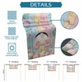 thumbnail image 6 of Easter Table Runner 72 Inches, Colorful Wooden Grain Easter Bunny Eggs Farmhouse Flower Bed Runner Dresser Scarves Tabletop for Indoor Outdoor Parties/Ceremony/Banquet, 14" x 72", 6 of 8