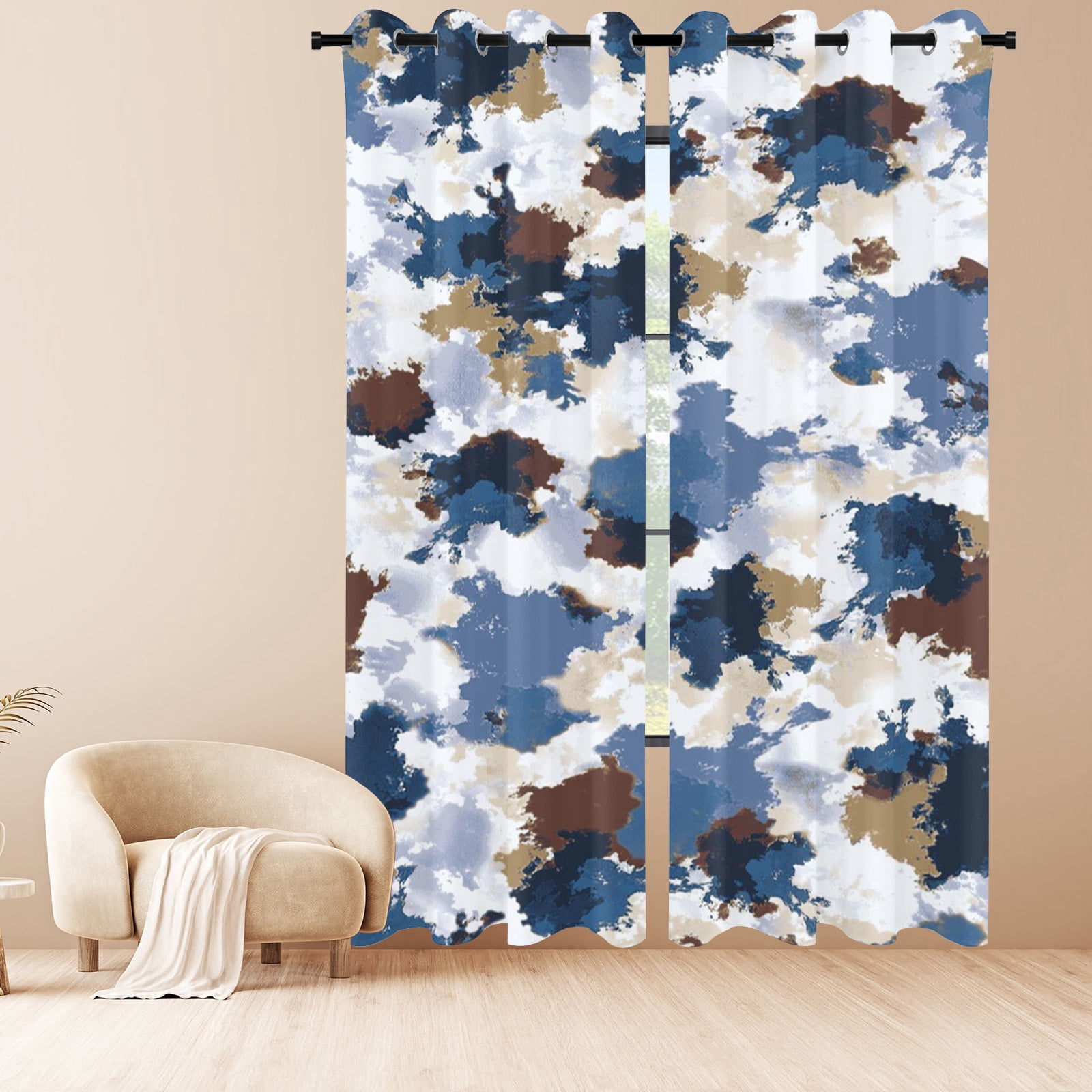 Curtains Cartoon Character Curtains for Boys Girls Bedroom 52Wx84H Inches,2 Panels Window Treatment Set for Living Room Decor
