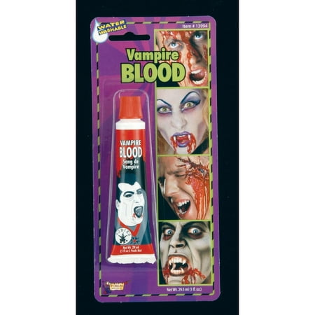 Halloween Blood Tube Makeup