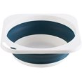 thumbnail image 1 of Lavabo plegable multiusos de plástico para lavabo (azul), 1 of 4