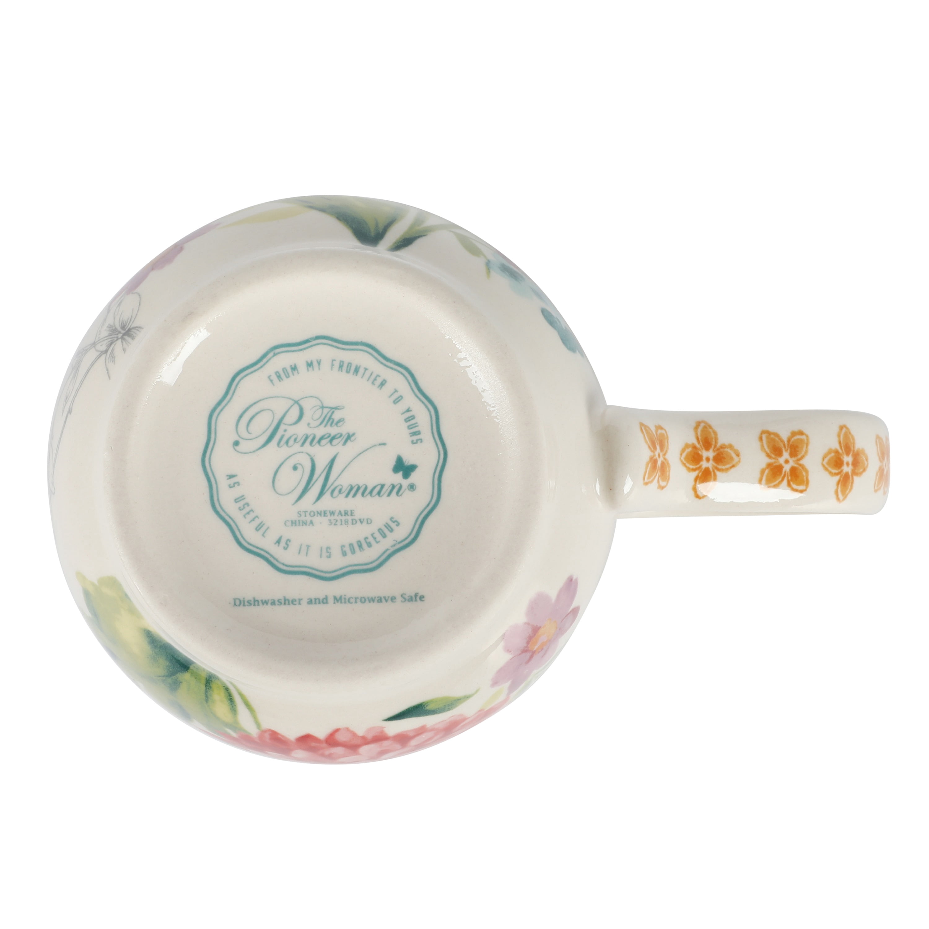 The Pioneer Woman Blooming Bouquet Multi-Color Ceramic 18-Ounce Mug