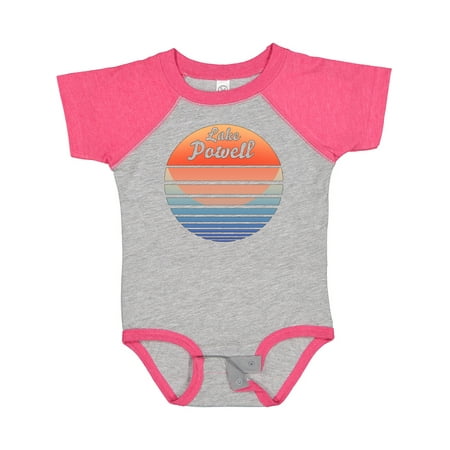 

Inktastic Lake Powell Retro Sunset Gift Baby Boy or Baby Girl Bodysuit