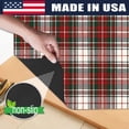 thumbnail image 2 of Red British Plaid Doormat Welcome Doormats Plaid Rugs Farmhouse Layered Door Mat Perfect for Front Door Porch Outdoor Rug, 2 of 7
