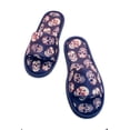 thumbnail image 4 of Chochili Men Big Skull Open Toe Home Slippers Black Lightweight Silent Walk Size 8 to 10, 4 of 4