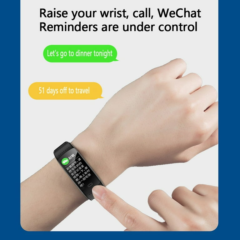 Smart Bracelet IP68 Waterproof Sports Bracelet Sports Smart Watch Bracelet Movement Bluetooth Waterproof Pedometer Information Mobile Smart Bracelet