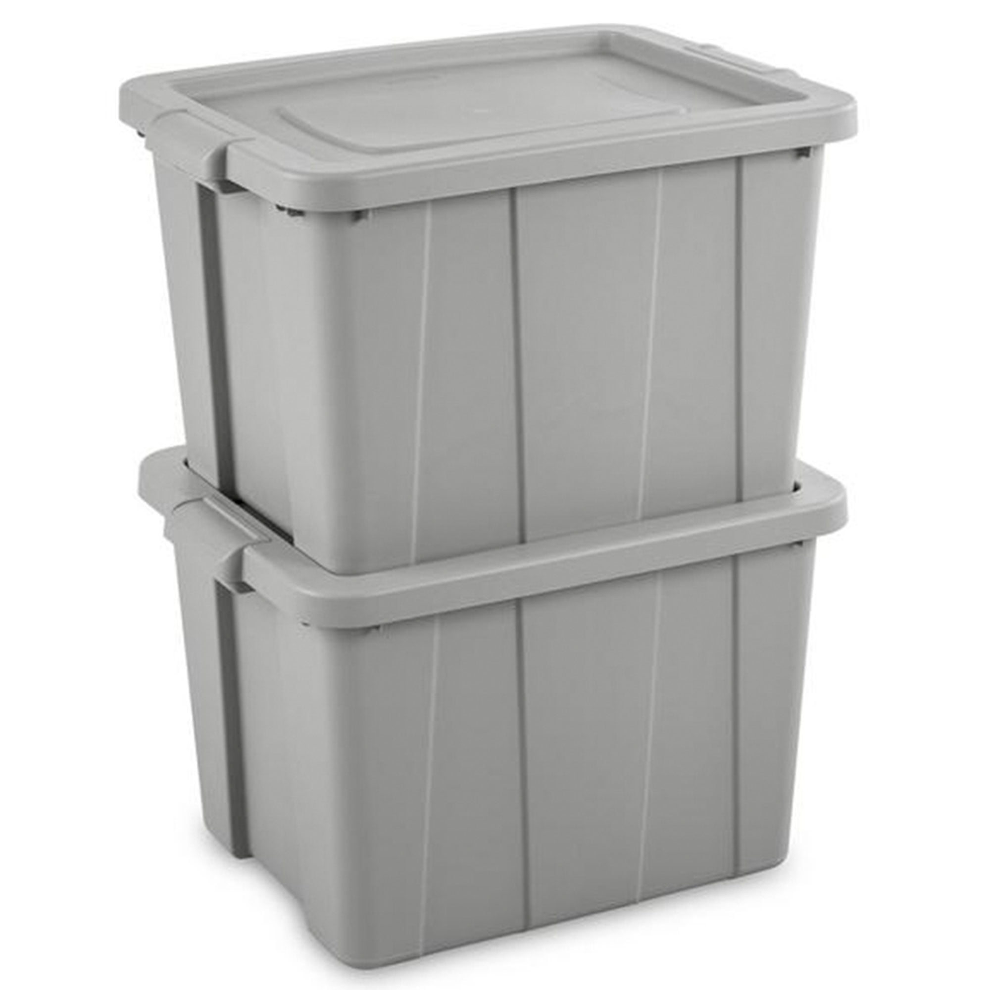 Sterilite Tuff1 30 Gallon Plastic Storage Tote Container Bin with Lid (8  Pack), 1 Piece - Metro Market