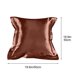 thumbnail image 3 of Funda de almohada de seda simulada para el cabello y la piel | Tacto suave y satinado | Suave con la piel sensible | Reduce las puntas abiertas | Color sólido | Resistente a la decoloración, 3 of 6