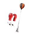 thumbnail image 3 of Bola de reacción de boxeo, equipo de bolsas de velocidad de puñetazo para adultos para niños, bolsa de velocidad de boxeo con stand for Home Gym estilo a, 3 of 8