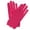 06#Hot Pink, variant on Adult Gloves,Short Stretchy Opera Gloves for Halloween Party Costume 1920s Flapper Accessories Blue One Size