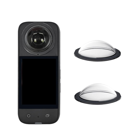 2 uds Protectores de lente de PC Macarena fundas protectoras duraderas para cámara deportiva x3 reemplazo