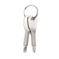 thumbnail image 1 of 1 Pair Portable Steel Keychain Screwdriver Outdoor Key Ring Multifunctional Screwdriver, Silver, 1 of 8