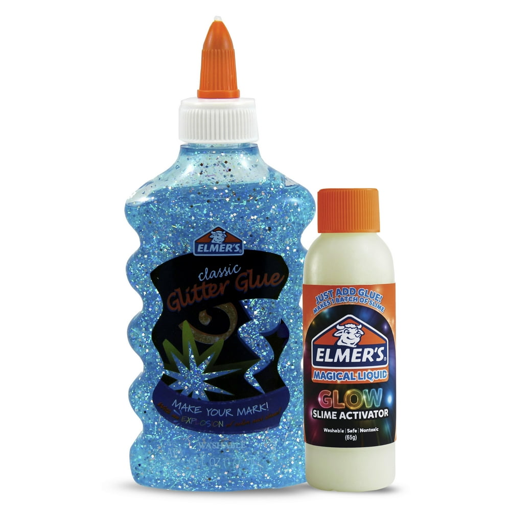 elmer's glitter slime kit