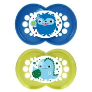 MAM Silicone Size 2 Monsters Pacifiers, 2 Pack