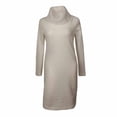 thumbnail image 1 of Vestido George para Mujer, Cuello Princesa Manga Larga Hueso Talla G, 1 of 2