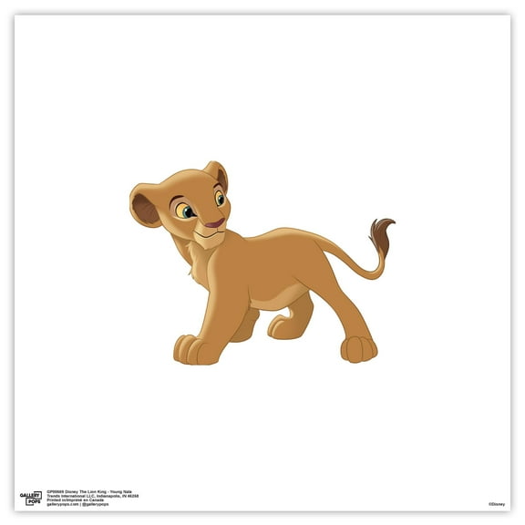 Gallery Pops Disney The Lion King - Young Nala Wall Art, Unframed Version, 12" x 12"
