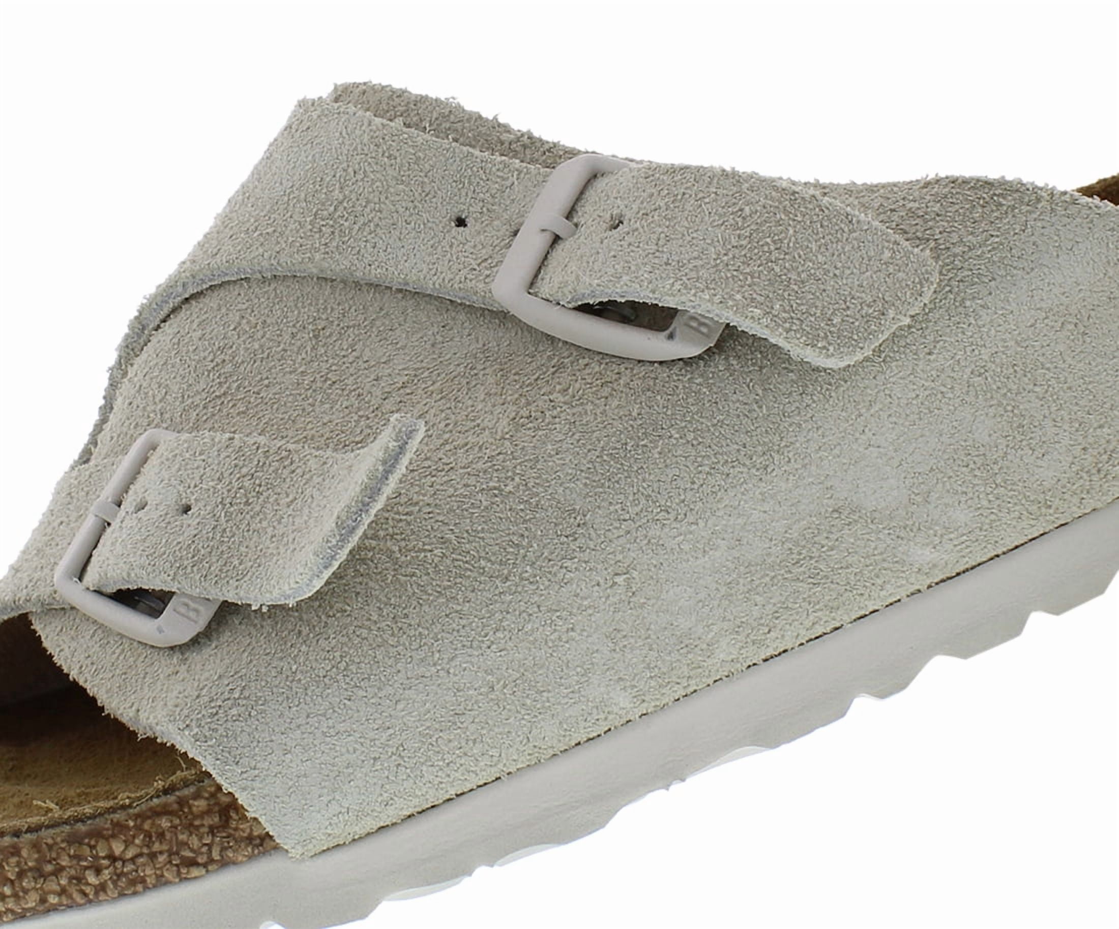 Birkenstock Zurich Narrow Unisex Shoes Size 3, Color: Antique White
