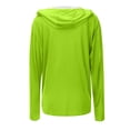 thumbnail image 5 of Womens Business Casual Tops Lightweight Protective Long Sleeve Jacket Valentines Day Gifts for Her,Green,S, 5 of 9