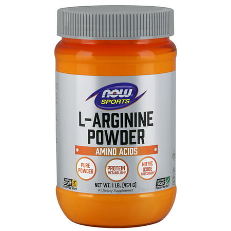 NOW Sports Nutrition, L-Arginine Powder, Amino Acids, (Best Amino Acids To Build Muscle)