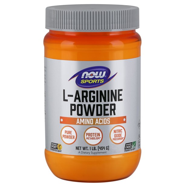 NOW Sports Nutrition, LArginine Powder, Nitric Oxide Precursor, Amino