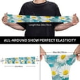thumbnail image 5 of Lsque Daisy Flowers Cooling Arm Sleeves for Men & Women -Compression Sleeves to Cover Arms for Working,Sun Sleeves for UV Protection,Breathable, Moisture-Wicking, 5 of 8