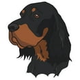 thumbnail image 2 of Gordon Setter Decal | Indoor/Outdoor | Dog Lover Super Cute Sticker for SUV Windows, Dorm Rooms, Bedroom, Offices | SignMission personalized gift | 18", 2 of 2