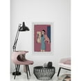 thumbnail image 4 of The Pink Fashion Framed Painting Print, 4 of 5