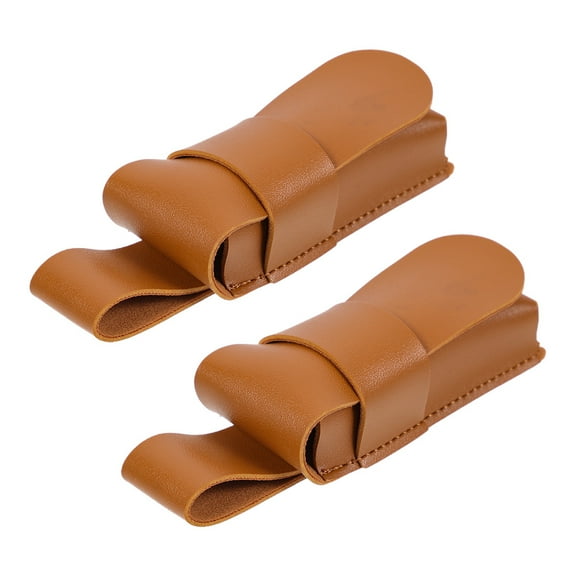 Worgeous 2 Pcs Harmonica Holder Special Pencil Case Leather