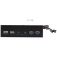 thumbnail image 3 of 5.25 Inch Desktop Pc Case Internal Front Panel Usb Hub 2 Ports Usb 3.0 And 2 Ports Usb 2.0 With Hd A, 3 of 5