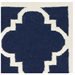 thumbnail image 2 of Safavieh Dhurries Navy Contemporary Rug - 4' x 6', 2 of 3