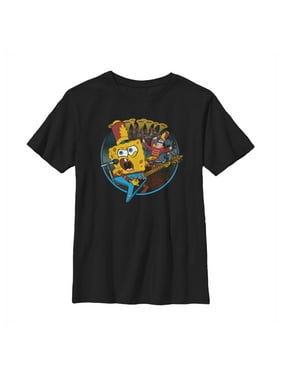 Spongebob Squarepants Boys Shirts Tops Walmart Com - crazy galaxy nerd cat sweater roblox
