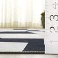 thumbnail image 5 of SAFAVIEH Malibu Signe Abstract Polyester Machine Washable Area Rug, Ivory/Beige, 6' x 6' Round, 5 of 11