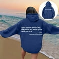 thumbnail image 2 of Cnbwig Oversized Hoodies for Women Word Graphic Letter Hoodies Vintage Trendy Sweatshirts Preppy Drop Shoulder Long Sleeve Tops Sweatshirts for Fall and Winter Navy L, 2 of 7