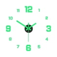 thumbnail image 1 of EZLIFE Reloj digital luminoso con pegatinas de pared, reloj de pared silencioso, decoración del hogar J5L6, 1 of 7