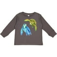thumbnail image 3 of Inktastic Sea Turtles Swimming Together Boys or Girls Long Sleeve Toddler T-Shirt, 3 of 5