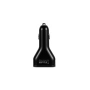 iFlash 48W / 9.6A 4-Port USB Car Charger Compatible with Apple iPhone 11 Pro Max / XS MAX / XR / X / iPhone 6 7 8 Plus, iPad Air Mini, Samsung Galaxy S10 S9 S8 S7 S6 Pus Active & Many More