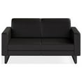 thumbnail image 3 of Safco Mirella Lounge Settee, Black Vinyl, Adult, 3 of 6