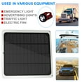 thumbnail image 4 of EASTIN 20W Solar Panel 12V Trickle Charge Battery Charger Maintainer Marine RV Car T-IT, 4 of 8