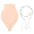 thumbnail image 1 of Bolsa de enema de silicona de 3 l, ecológica, reutilizable, suave, fácil de limpiar, para el hogar, para hombres y mujeres., 1 of 14