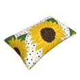 thumbnail image 3 of Bingfone Sunflowers Standard Size Pillowcase, Long Staple Pure Cotton Envelope Closure Pillow Cover,16"X24", 3 of 9