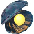 thumbnail image 1 of XINQIHANG Light, LED Accent Lamp, Portable Night Light, Pearl Desktop Ornament, Home Decor, Dark Blue, 1 of 7